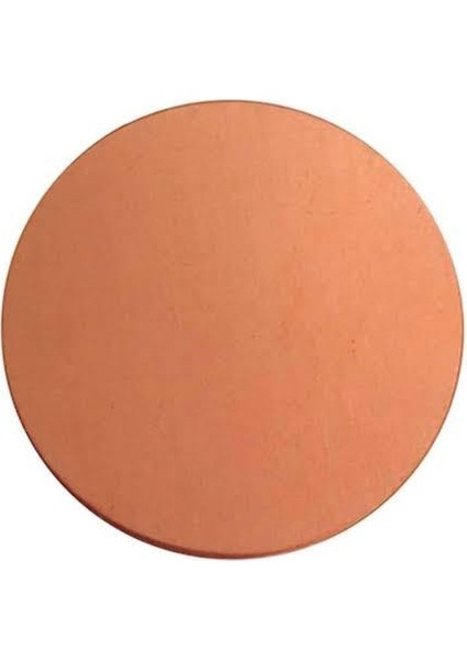 Bakır Yuvarlak Levha 0.6mm Kalınlık