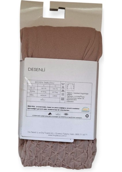 Müjde Lüx Baklava Desenli Kalın Kadın Külotlu Çorap fiyatları