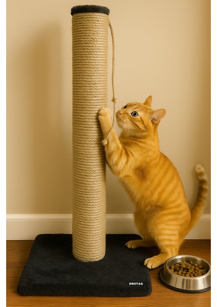 Drstag 51 cm Doğal Malzemeli Catnipli Kedi Tırmalama Tahtası