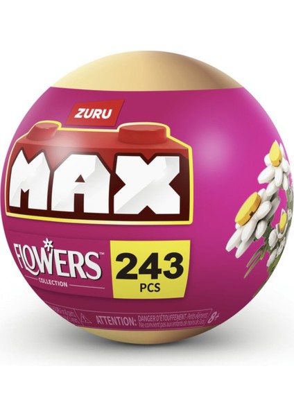 Max Uzun Yapı Blok Setli Çiçekler (Papatya - Lavanta) - Lütfen Dikkat 1 Adet Top Paket Gönderiliyor! indirimleri