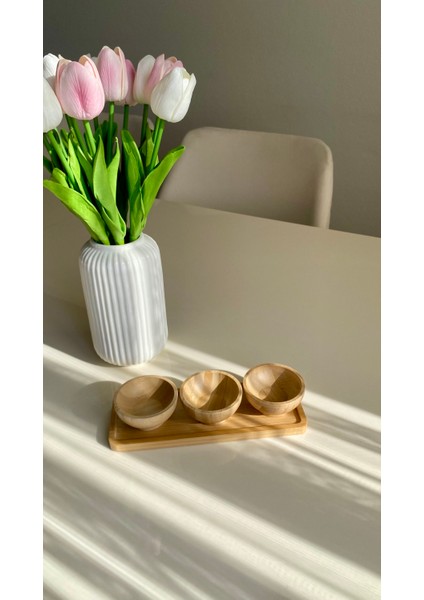 Bambu Çerezlik - Sosluk - Reçellik - Lokumluk - Kahvaltılık 4'lü Set fiyatları