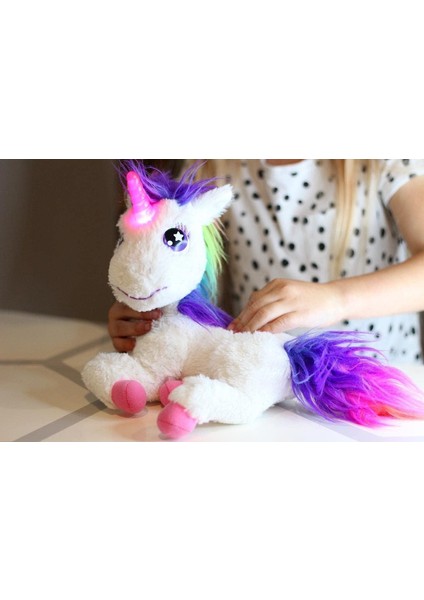 Animagic Parlayan Gökkuşağı Yeleli Sesli ve Işıklı Unicorn fiyatları