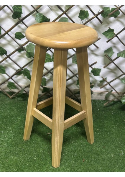 Naturel Ahşap Bar Taburesi-Gürgen Tabure-Masif Tabure( 60 cm ) fiyatları