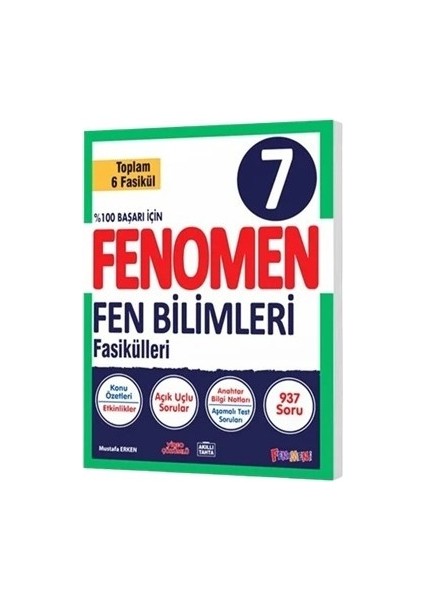 Fenomen 7 Fen Bilimleri Fasikülleri (Toplam 6 Fasikül)