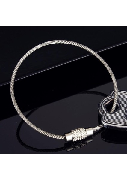 Çelik Tel 15 cm Anahtarlık - 20 Adet fiyatları