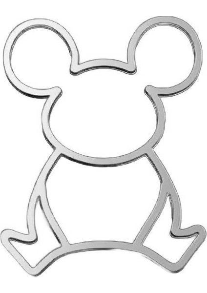 925 Ayar gümüş kolye fare SM7597 fiyatları