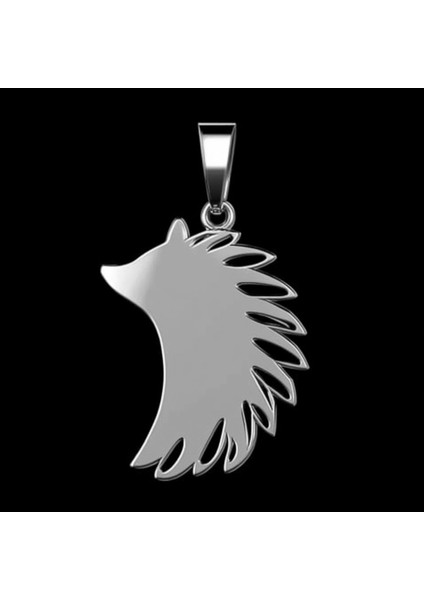 925 Ayar gümüş kolye kirpi SM7129