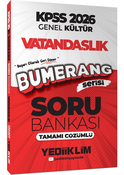 2026 Kpss Gygk Bumerang Serisi Tüm Dersler Tamamı Çözümlü Soru Bankası Seti-Çözümlü 3 Deneme Hediye indirimleri