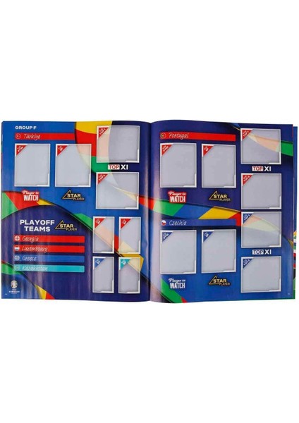 Uefa Euro 2024 Resmi Sticker Albümü 4 Sticker Paketi fiyatları