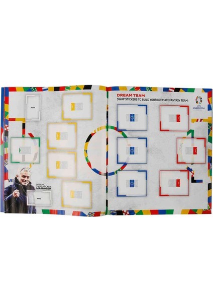 Uefa Euro 2024 Resmi Sticker Albümü 4 Sticker Paketi modelleri