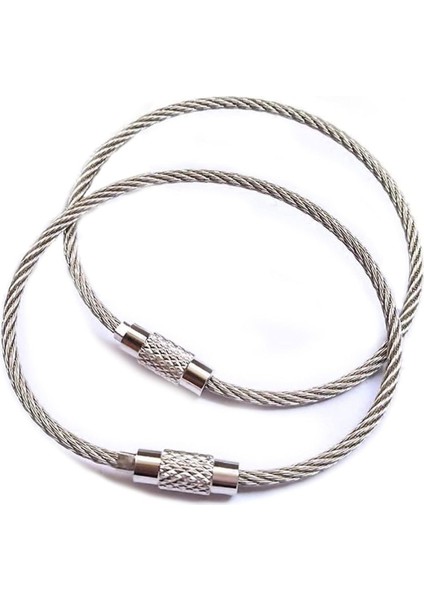 Çelik Tel 15 cm Anahtarlık - 30 Adet fırsatları