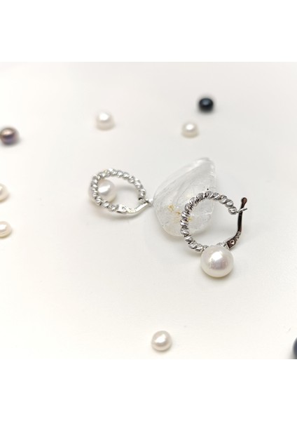 Dorika Toplu Halka Küpe 14 Ayar Altın Hd Videolu