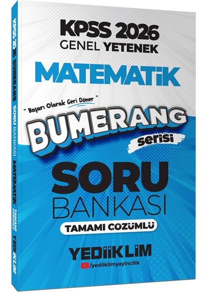 2026 Kpss Gygk Bumerang Serisi Tüm Dersler Çözümlü Soru Bankası-Çek Kopart Yaprak Test Seti-3 Deneme modelleri