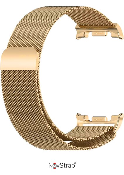 Samsung Galaxy Watch 8 40MM 44MM Classic 46MM ile Uyumlu Kordon Mıknatıslı Metal Hasır modelleri