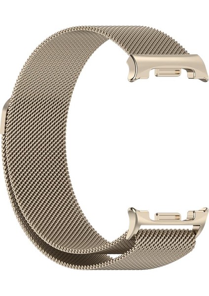Samsung Galaxy Watch 8 40MM 44MM Classic 46MM ile Uyumlu Kordon Mıknatıslı Metal Hasır modelleri