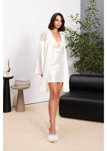 Pierre Cardin 6035 Saten Altılı Gelin Çeyiz Seti