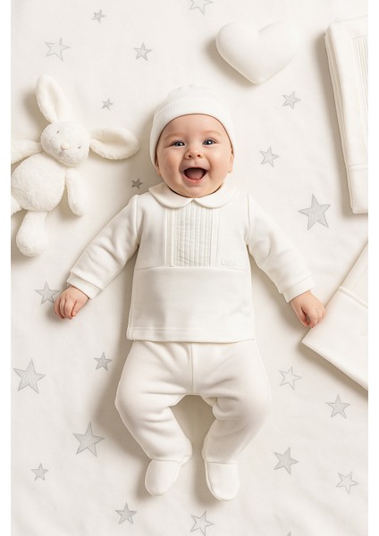 Erkek Bebek&yenidoğan 0-3 Ay Vualkumaş Pliseli ve NERVULLU10LU Hastane Çıkışı &zıbın Seti(Mevlütlük) modelleri