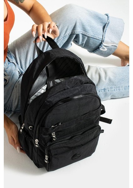 Unisex Okul Çantası Su Itici Hafif Klinkır Kumaş Günlük Sırt Çantası 40*30 cm Lise Ortaokul Çantası fırsatları