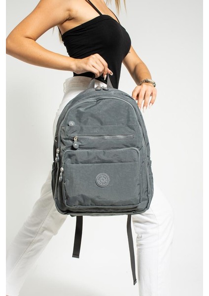 Unisex Okul Çantası Su Itici Hafif Klinkır Kumaş Günlük Sırt Çantası 40*30 cm Lise Ortaokul Çantası fiyatları