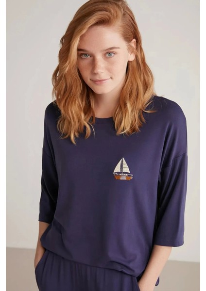 Nautıca W602 Kadın Uzun Kollu Pijama Takımı modelleri