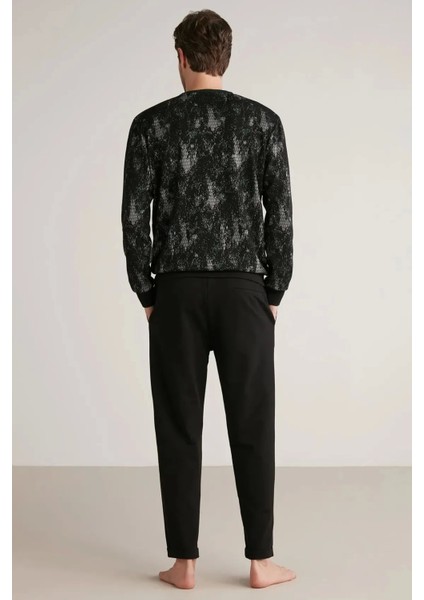 Nautıca M626 Erkek Uzun Kollu Yuvarlak Yaka Pijama Takımı fırsatları