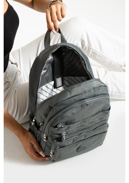 Unisex Okul Çantası Su Itici Hafif Klinkır Kumaş Günlük Sırt Çantası 40*30 cm Lise Ortaokul Çantası fırsatları