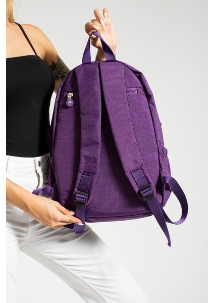 Unisex Okul Çantası Su Itici Hafif Klinkır Kumaş Günlük Sırt Çantası 40*30 cm Lise Ortaokul Çantası modelleri