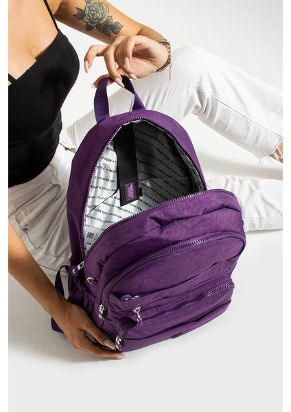 Unisex Okul Çantası Su Itici Hafif Klinkır Kumaş Günlük Sırt Çantası 40*30 cm Lise Ortaokul Çantası fırsatları