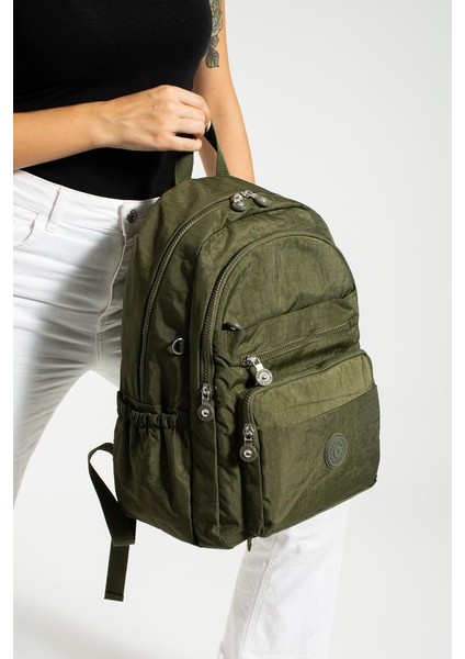 Unisex Okul Çantası Su Itici Hafif Klinkır Kumaş Günlük Sırt Çantası 40*30 cm Lise Ortaokul Çantası fiyatları