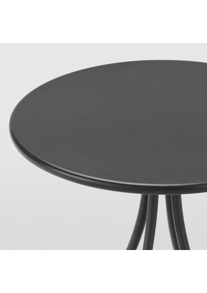 Tanebro Yan Sehpa 46 cm Çap Antrasit Çelik Ayak ve Tabla fiyatları