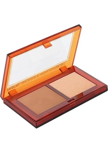 Sun Kissed Bronzer Highlighter Set No:01