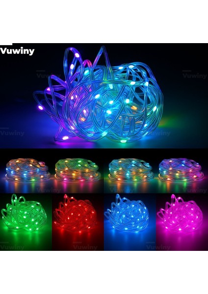 Sese Duyarlı Mobil ve Kumanda Kontrollü Adreslenebilir Rgb USB LED Aydınlatma (10 Metre) fırsatları