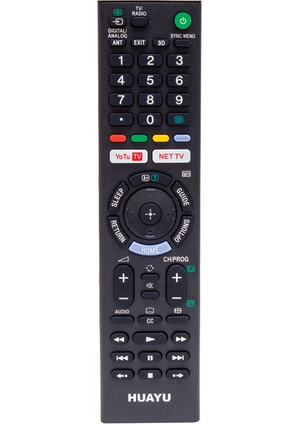 Huayu Kl Rm-L1370 Sony Youtube - Netflıx Tuşlu Lcd-Led Tv Blisterli Kumanda * Rmt - Vsr6400-6148