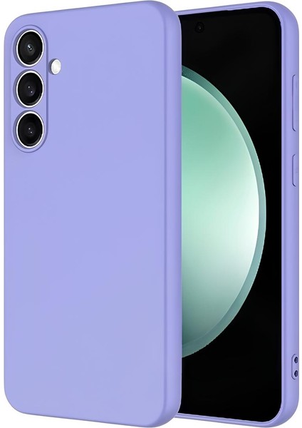 Samsung Galaxy A24 Liquit Lansman Silikon Lila