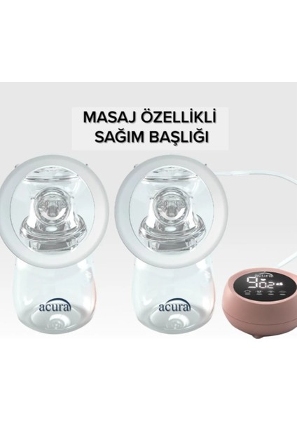 Ac 3020 Şarjlı Ikili Göğüs Pompası