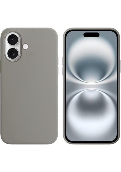 Apple iPhone 16 Plus 6.7'' Liquit Lansman Silikon Gri