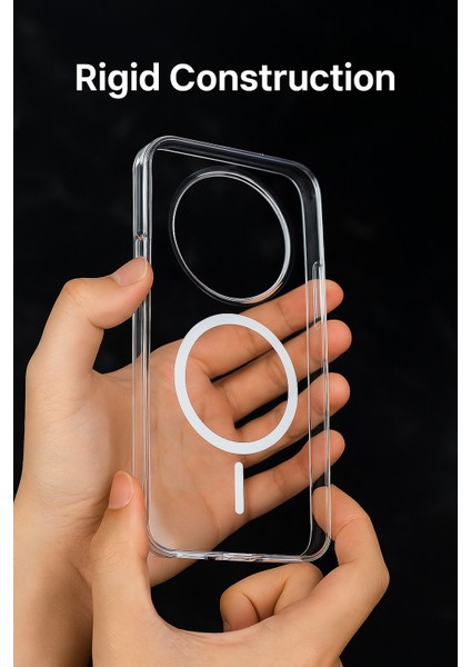 Xiaomi Mi 15 Ultra Şeffaf Mika Sararmaz Sert Magsafe Kılıf fırsatları