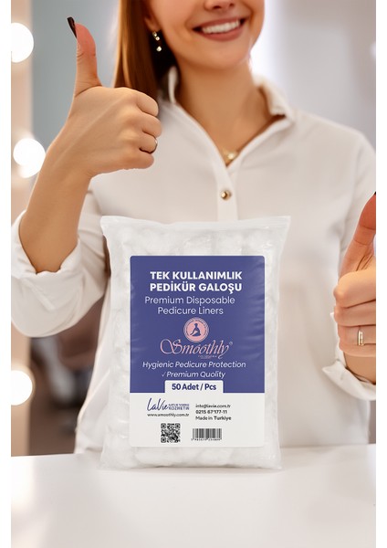 Pedikür Galoşu – 50 Adet | Premium Tek Kullanımlık , Hijyenik Koruyucu Poşet modelleri