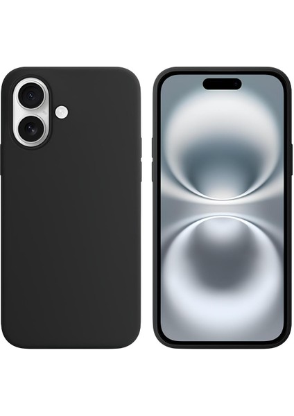 Apple iPhone 16 Plus 6.7'' Liquit Lansman Silikon Siyah