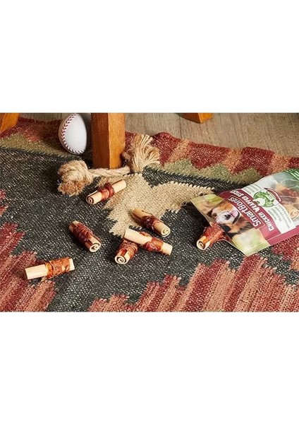 Chickenwrapsticks Mini Küçük Boy Tavuklu Burgu Çubuklar 9'lu, 112 gr Köpek Ödülü fiyatları
