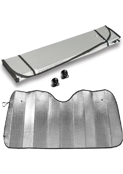 Mercedes Cls C219 2004-2005-2006-2007-2008-2009-2010 Araba Güneşlik Katlanır Balonlu Vantuzlu Oto Ön Cam/torpido Üstü Metalik