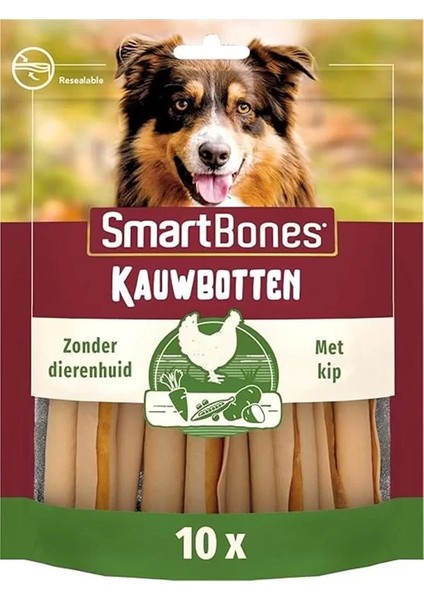 Chicken Sticks Tavuklu Çiğneme Çubukları 10'lu, 200 gr Köpek Ödülü