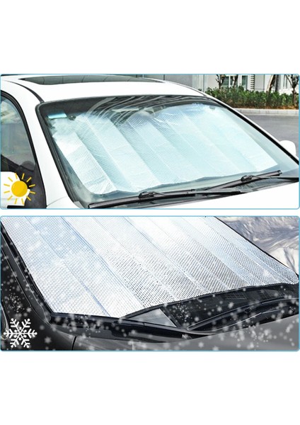 Suzuki Swift 2010-2011-2012-2013-2014-2015-2016 Araba Güneşlik Katlanır Balonlu Vantuzlu Oto Ön Cam/torpido Üstü Metalik