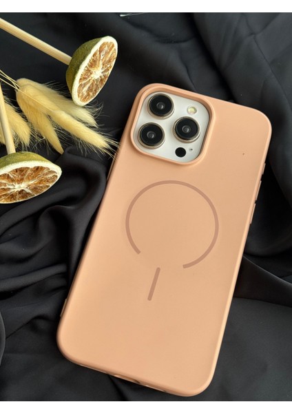 Galaxy A16-A26 Magsafe Mat Silikon Kılıf Şeftali fiyatları