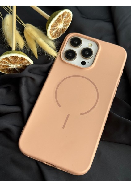 Galaxy A16-A26 Magsafe Mat Silikon Kılıf Şeftali fırsatları