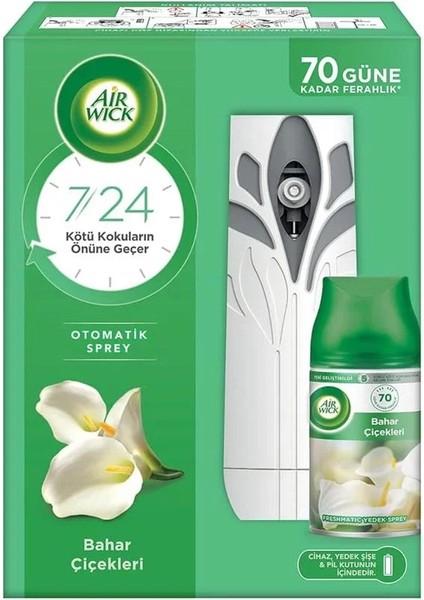 Freshmatic Otomatik Sprey & Bahar Çiçekleri Yedek Sprey Kokusu Kiti