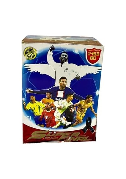 Süper Final Mekanik Adamlar Futbolcu Kartları En Son Seri 25 Paket 3'lü (75 Kart) modelleri