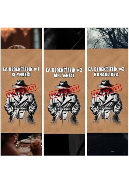 Dedektif Oyunu Seri Katil Davası, Suçluyu Bulma, Çözülemeyen Davalar fiyatları