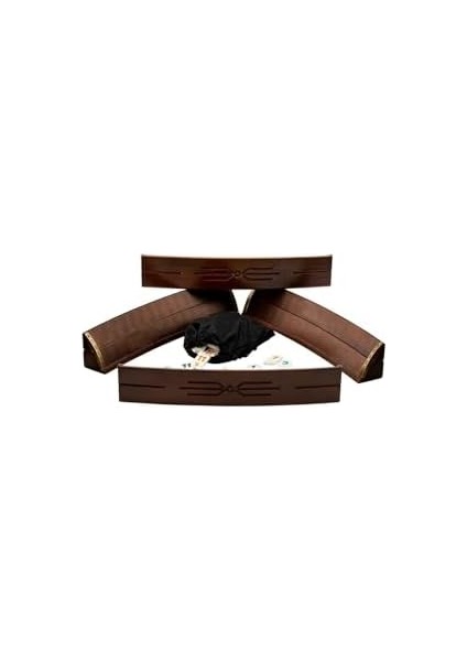 Oval Okey Takımı - 1. Sınıf Masif Doğal Ahşap Okey Seti modelleri