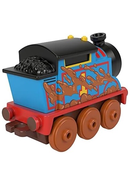 ve Arkadaşları Küçük Tekli Trenler (Sür Bırak) Çamurlu Thomas HHN35 modelleri